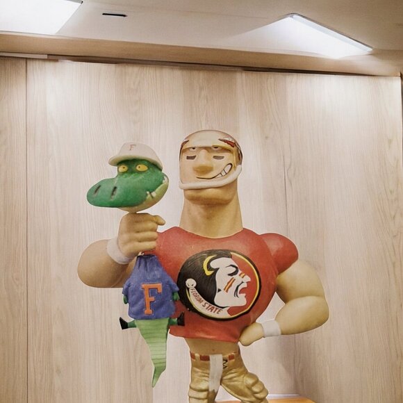 Florida State vs. Florida Gators Rivalry Choke figurine Memory Company 9" tall - Picture 8 of 16